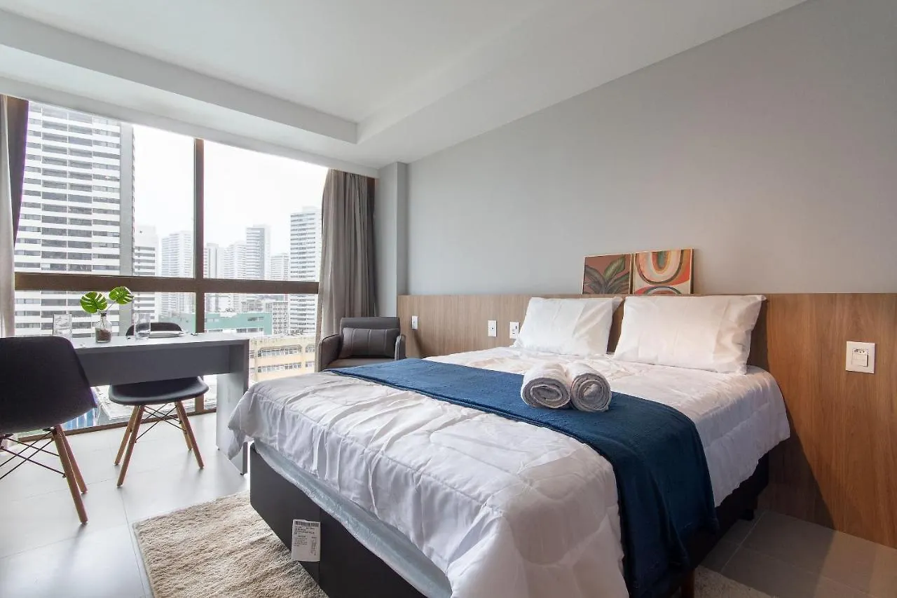 Rooftop #1004 - Studio Em Boa Viagem By Carpediem Ресифи Апартаменты